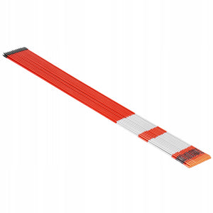 VEVOR SNOW POLES 200 PCS 122 CM DIAMETER 6.35 MM REFLECTIVE STRONG