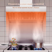 VEVOR 1.5M RANGE HOOD 201 STAINLESS STEEL FOR FOOD TRUCKS STRONG AND DURABLE