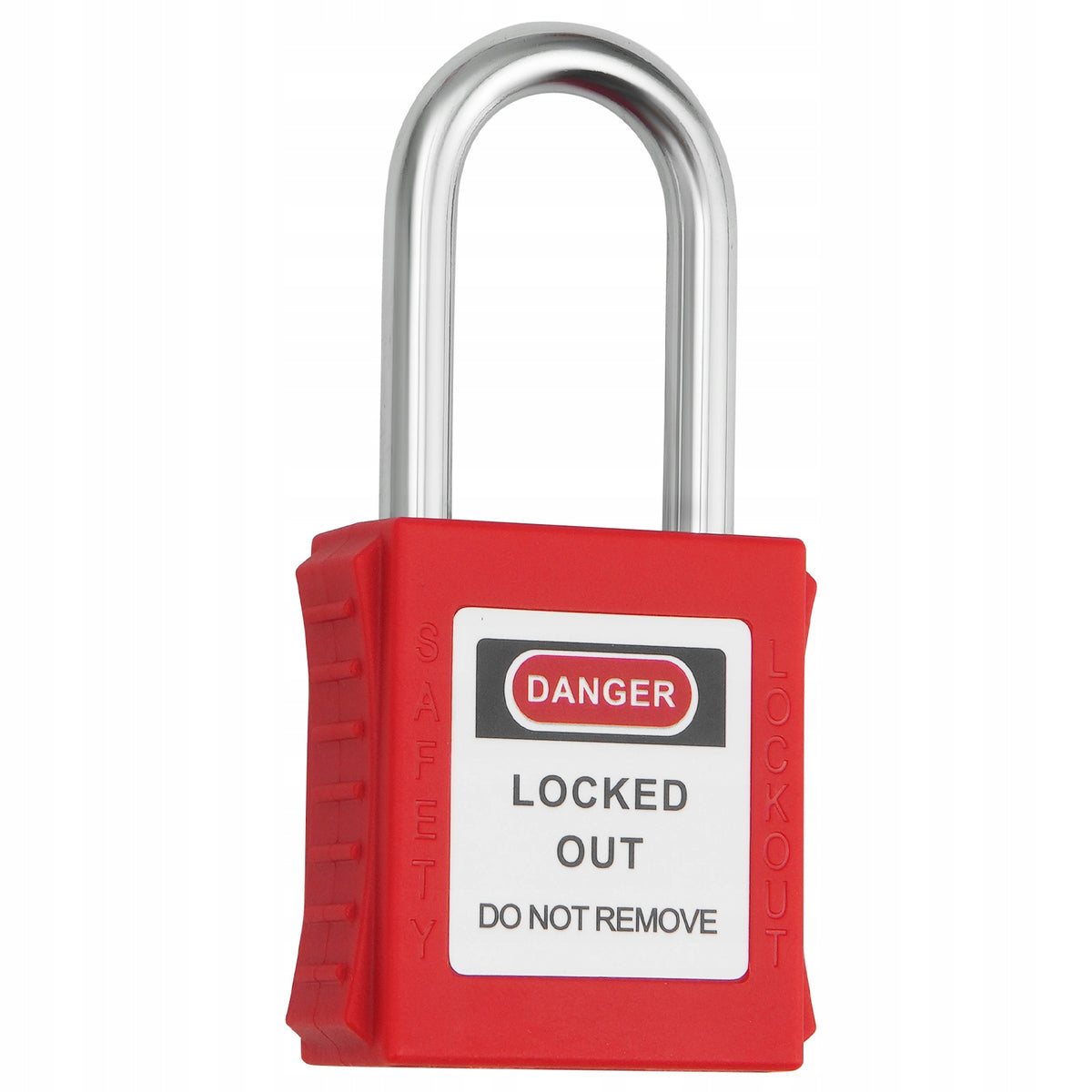SET OF 10 RED VEVOR LOCKOUT TAGOUT SAFETY PADLOCKS