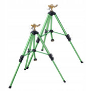 VEVOR TELESCOPIC SPRINKLER TRIPOD 2 PCS BRASS HEAD 360 ADJUSTMENT