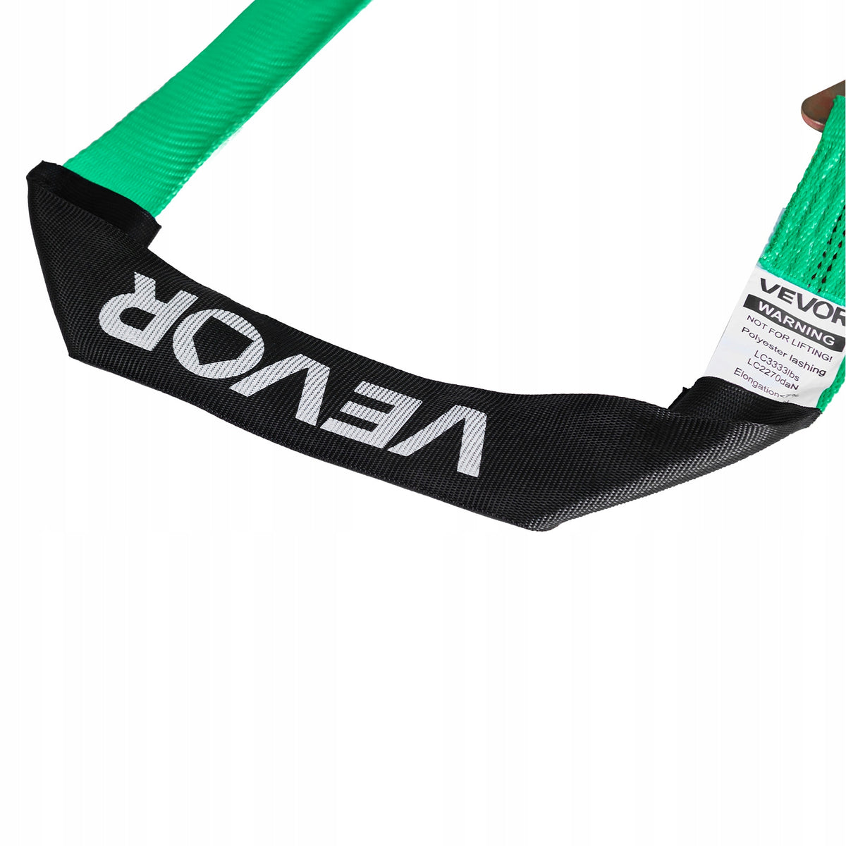 VEVOR WHEEL TIE-DOWN STRAP KIT 50 8X3048MM STRONG HOOKS 1512KG LOAD CAPACITY