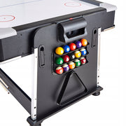 VEVOR 3-IN-1 MULTIFUNCTIONAL ROTARY BILLIARDS HOCKEY PING PONG TABLE PREMIUM