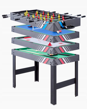 VEVOR 4-IN-1 MULTI GAME TABLE - HOCKEY, FOOSBALL, BILLIARDS, TENNIS - PREMIUM