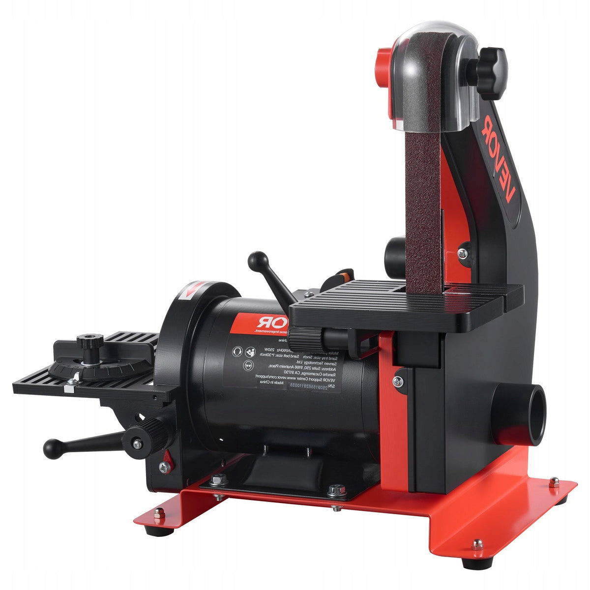VEVOR 250W 127MM 25X762MM PROFESSIONAL BELT AND DISC SANDER
