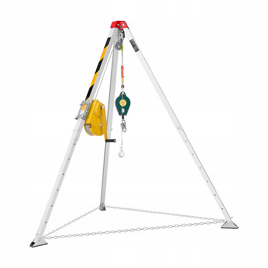 VEVOR CONFINED SPACE TRIPOD KIT HEAVY DUTY RESCUE TRIPOD