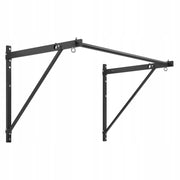 VEVOR Heavy Duty Wall Mounted Pull Up Bar Adjustable 440LBS Black