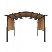 VEVOR 3x3 M ARCHED PERGOLA WATERPROOF GAZEBO STURDY