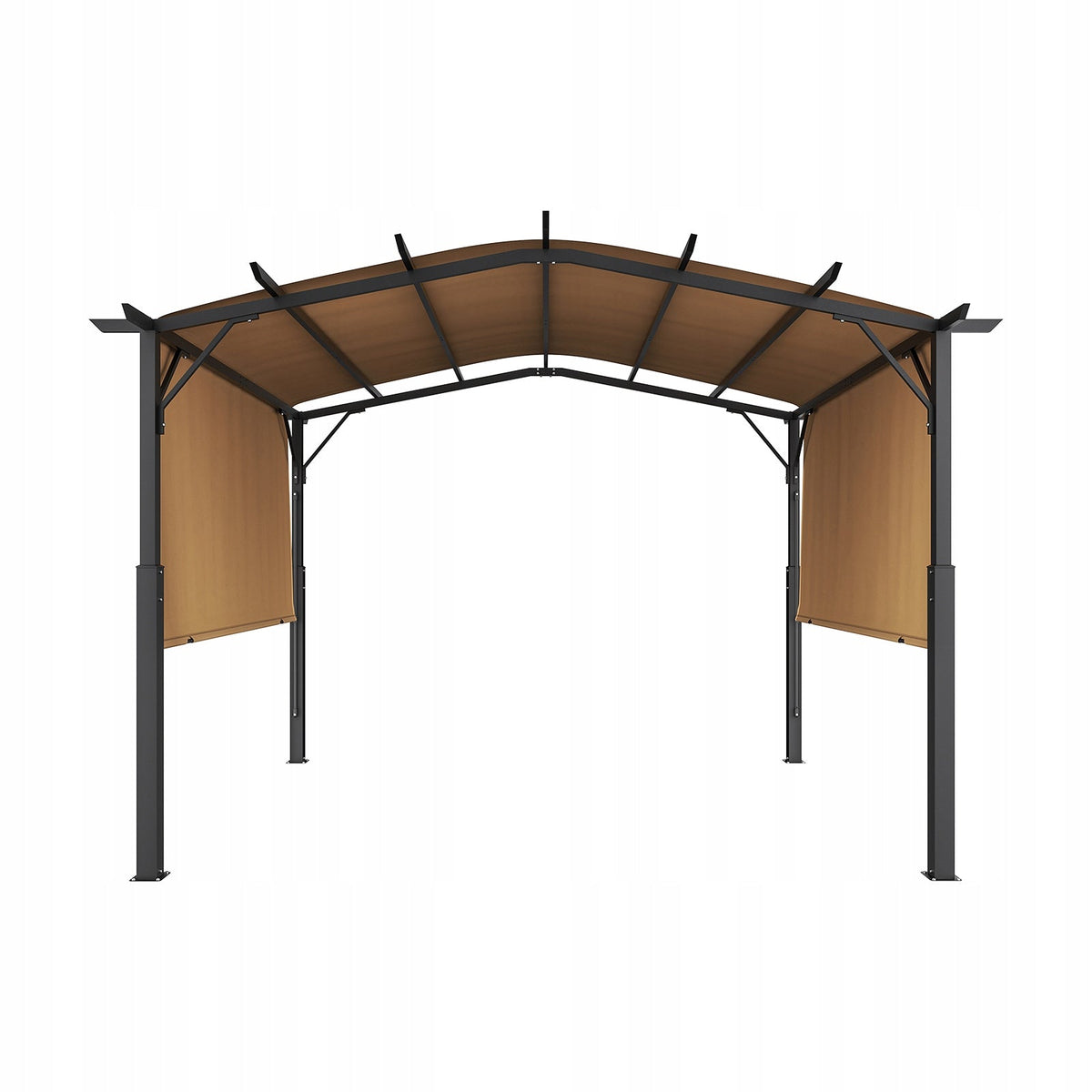 VEVOR 3x3 M ARCHED PERGOLA WATERPROOF GAZEBO STURDY