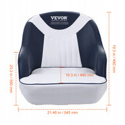 VEVOR CAPTAIN'S CHAIR FOR INFLATABLE BOAT WATERPROOF WITH THICKENED