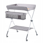 VEVOR FOLDABLE CHANGING TABLE WITH HEIGHT ADJUSTMENT AND 2 DRAWERS, STURDY