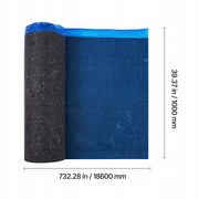 Vevor Laminate Flooring Underlay 37.2m2 Acoustic Insulation