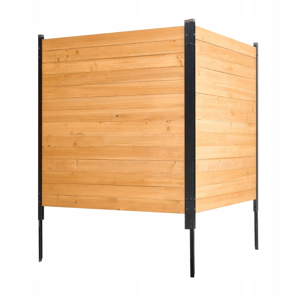 VEVOR WOODEN PRIVACY SCREEN 1100X982 MM 2 PANELS STURDY EASY