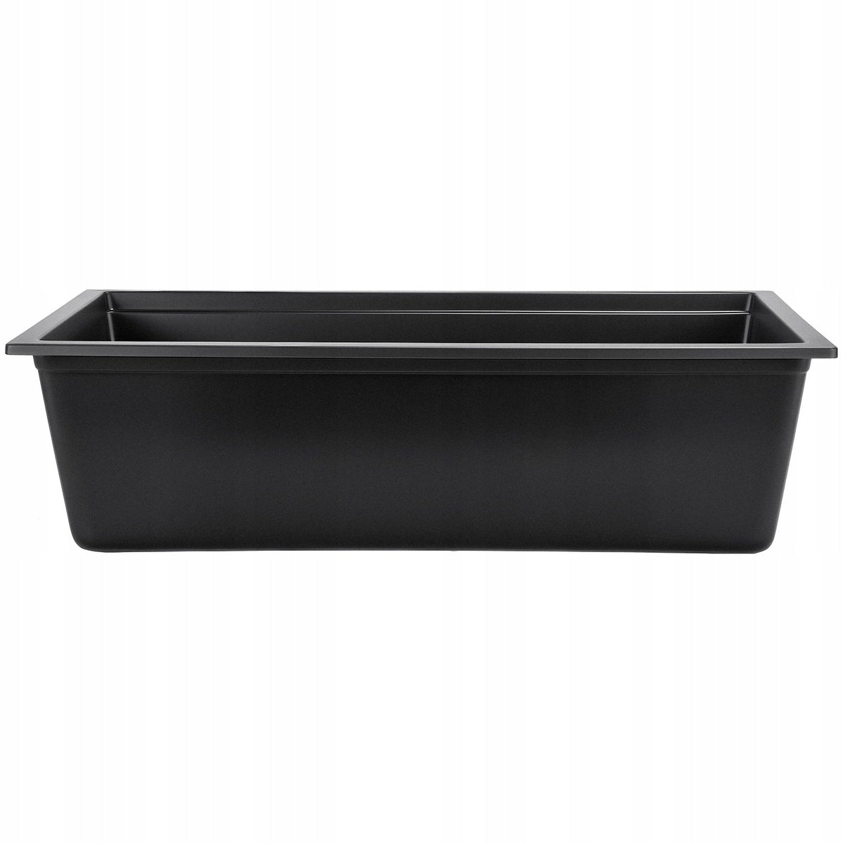 VEVOR UNDERMOUNT GRANITE KITCHEN SINK 838X482X254 MM BLACK PREMIUM