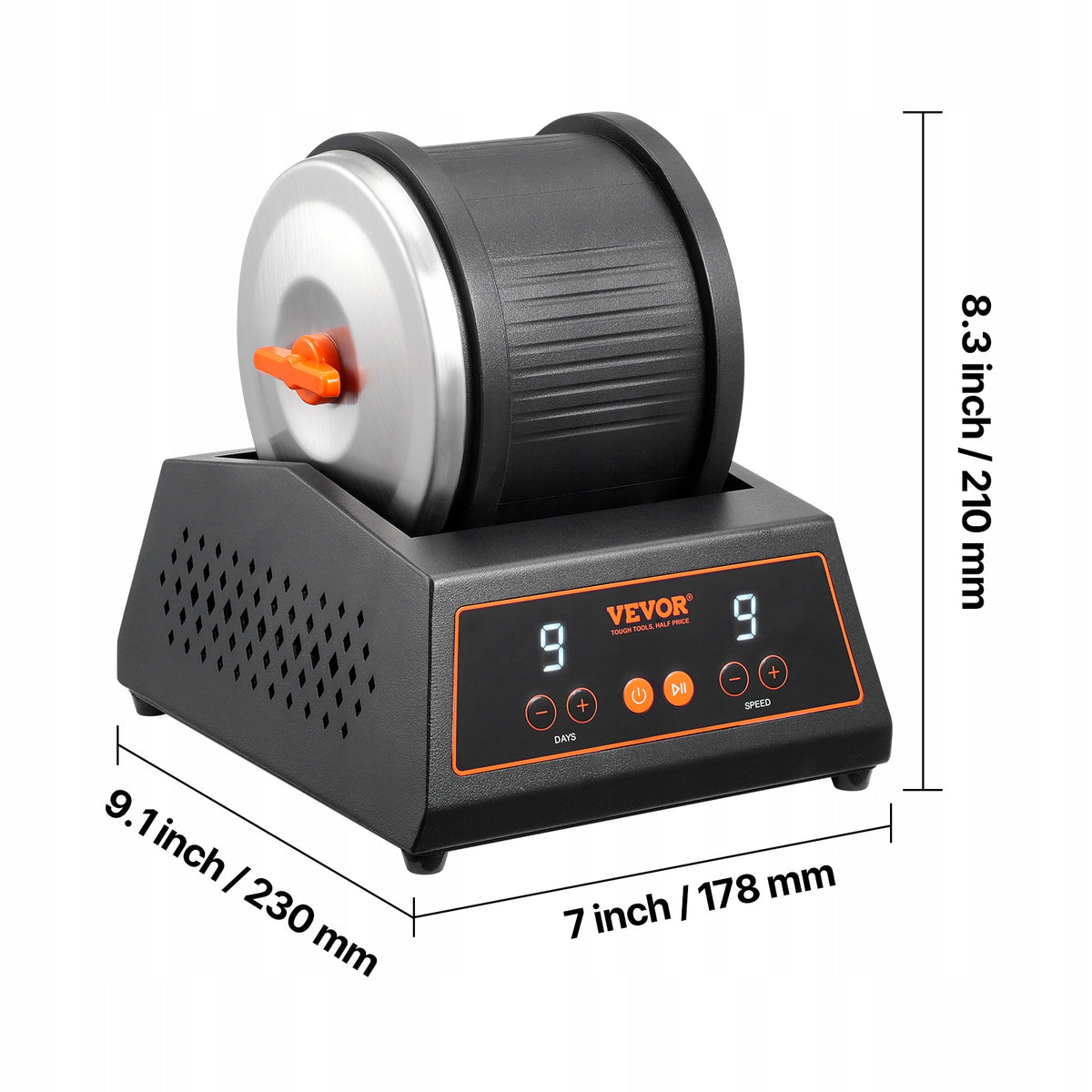 PROFESSIONAL VEVOR STONE POLISHER 9 SETTINGS 3.5KG POWERFUL MOTOR