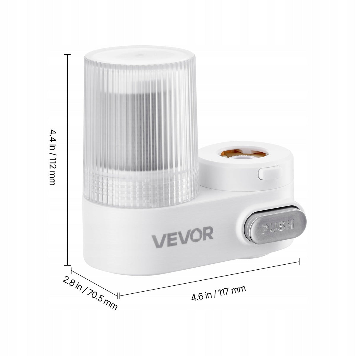 VEVOR FAUCET WATER FILTER PROFESSIONAL WATER PURIFIER WITH FIBER