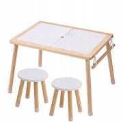 PREMIUM SENSORY SET VEVOR SAND AND WATER PLAY TABLE 2 STOOLS