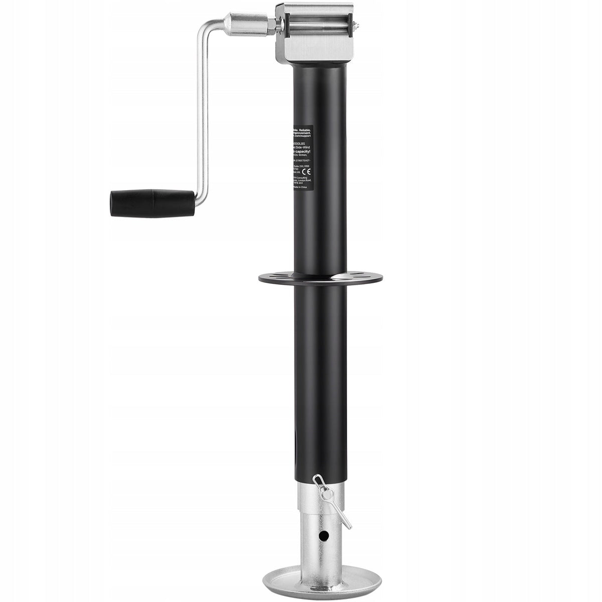 VEVOR A-FRAME TRAILER JACK 2267 KG ADJUSTABLE 381 MM SUPPORT SOLID