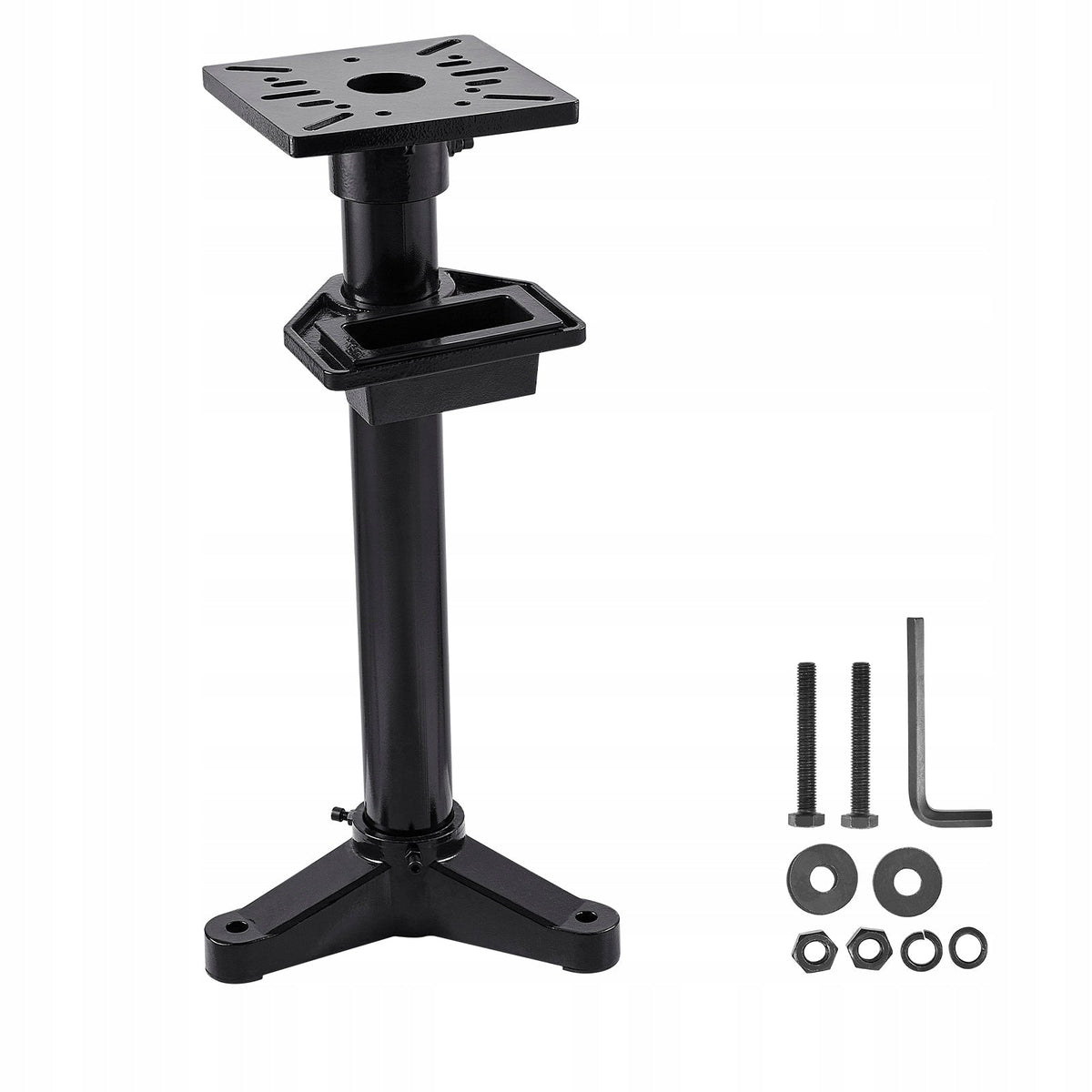 VEVOR BENCH GRINDER STAND VICE BASE STRONG CAST IRON
