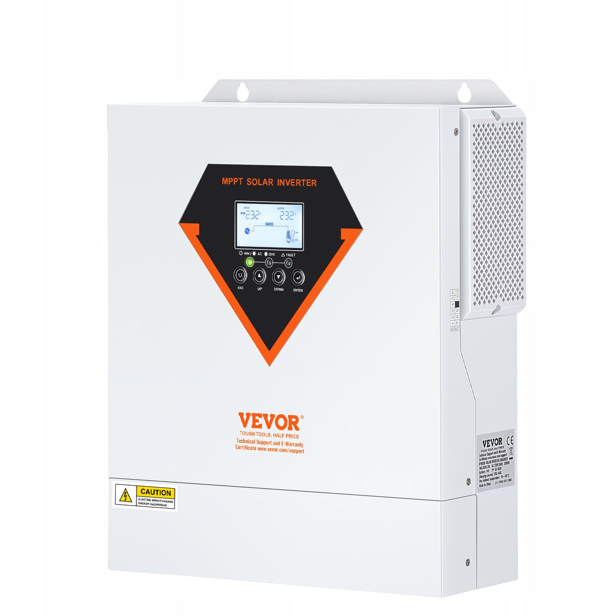 VEVOR 3500W HYBRID SOLAR INVERTER PURE SINE WAVE MPPT 100A 230V WIFI