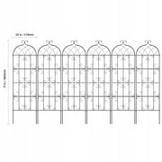 VEVOR 51X180 CM CLIMBING PLANT SUPPORT 6-PACK METAL TRELLIS STURDY