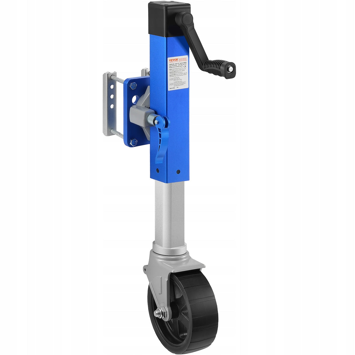 VEVOR 725 KG SWIVEL TRAILER JACK PP WHEEL ERGONOMIC HANDLE