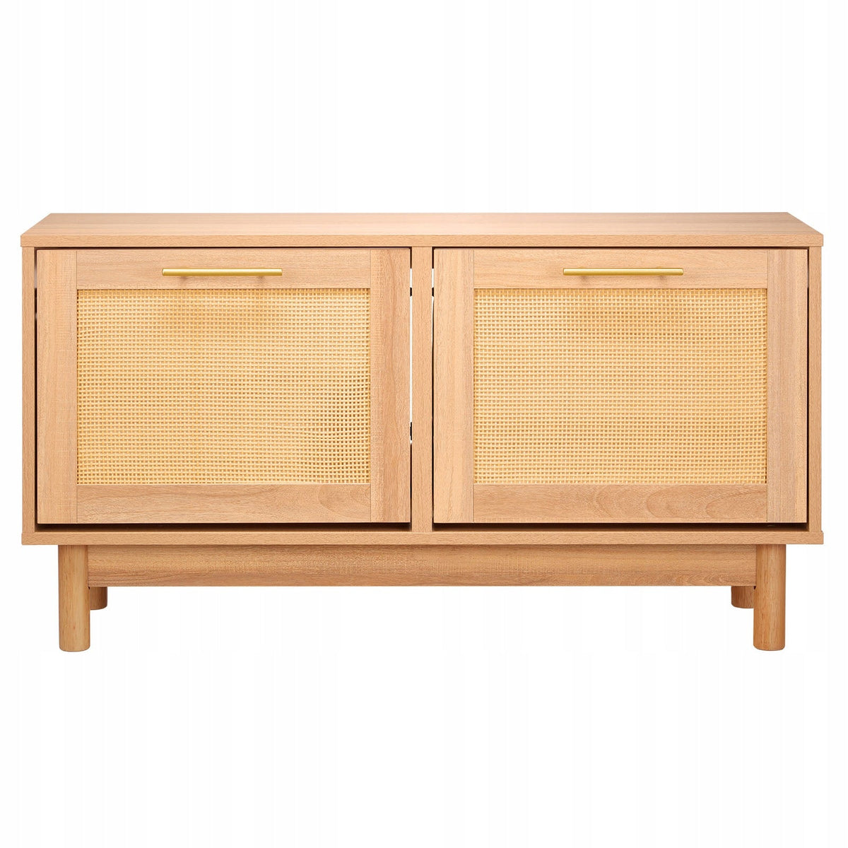 VEVOR SHOE BENCH WITH SHELF 100X30X53 CM STRONG FOR HALLWAY NATURAL