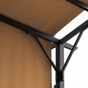 VEVOR 3x3 M ARCHED PERGOLA WATERPROOF GAZEBO STURDY