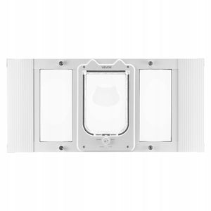 VEVOR CAT FLAP REGULATED 686-813 MM ALUMINUM 4-WAY LOCK