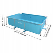 ABOVE GROUND POOL VEVOR FRAME 3000X2000X762 MM STRONG STEEL FRAME