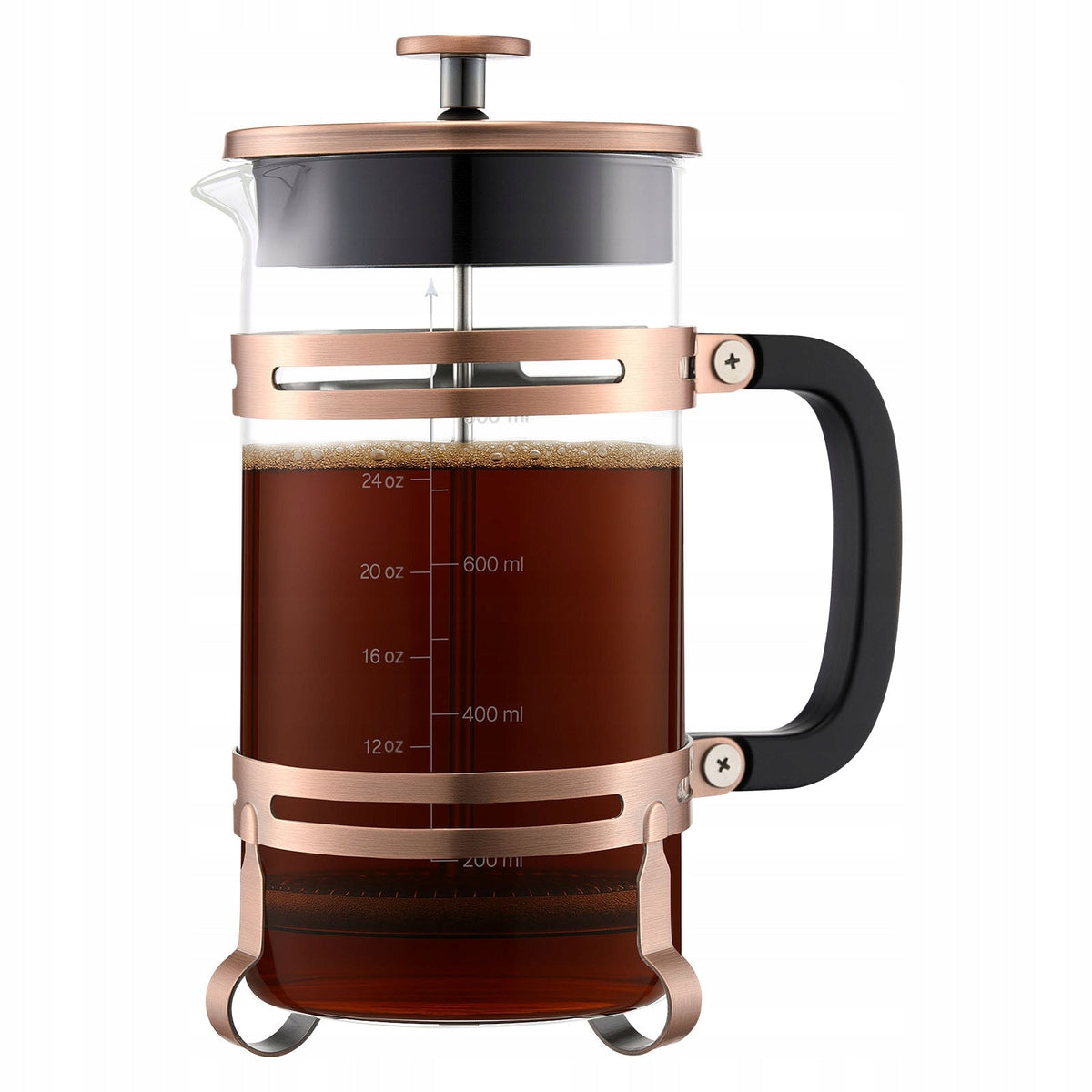 PROFESSIONAL VEVOR 1L BOROSILICATE GLASS FRENCH PRESS COFFEE MAKER