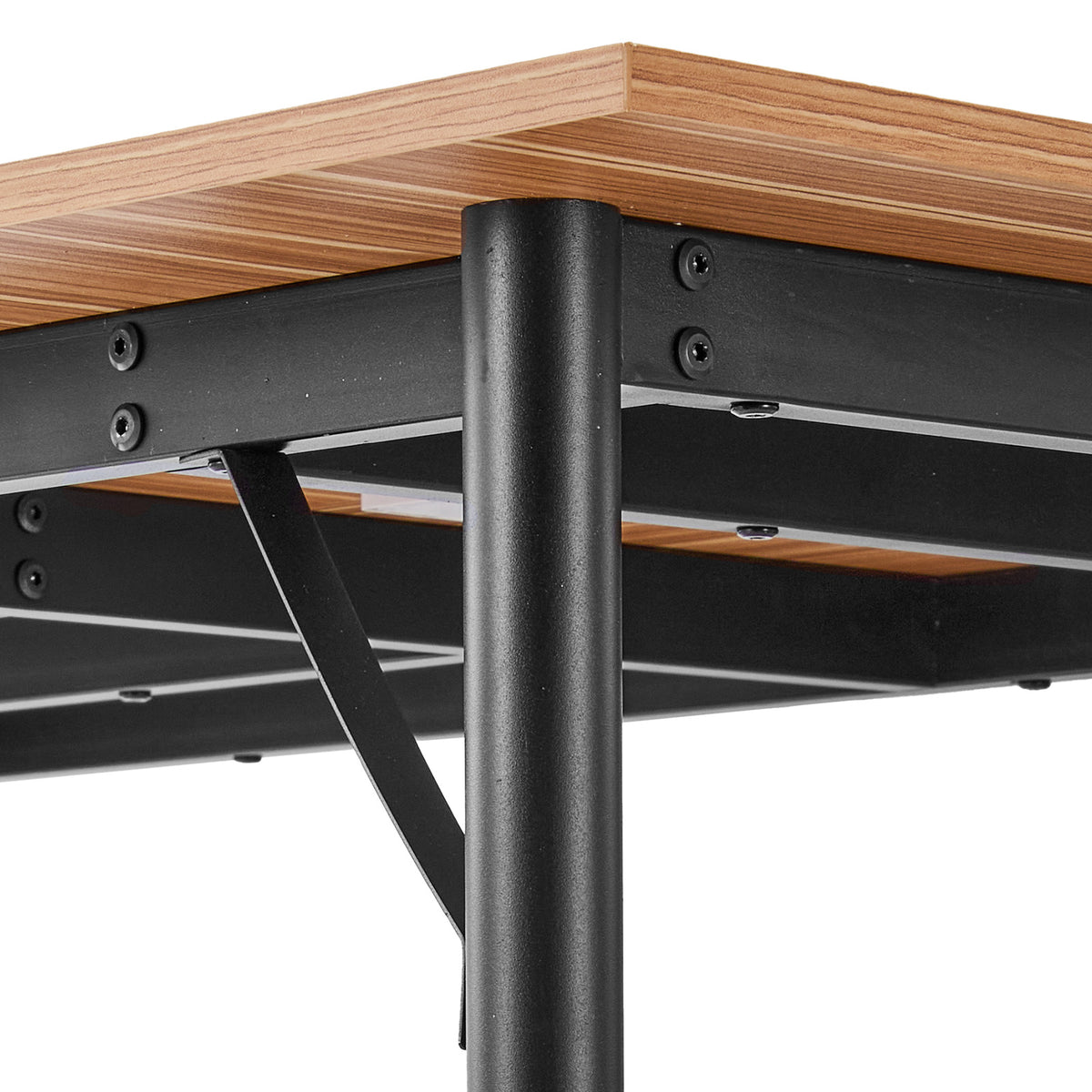 VEVOR CONFERENCE TABLE 180X90 CM FOR 6-8 PEOPLE STURDY STRONG BROWN