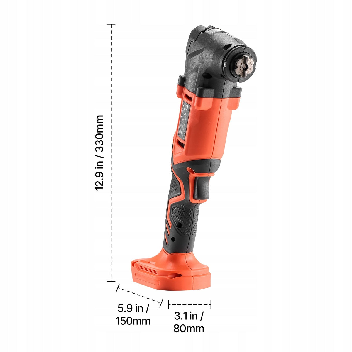 VEVOR 20V Cordless Oscillating Multi-Tool 6 Speeds