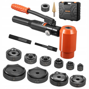 PROFESSIONAL VEVOR HYDRAULIC DIE SET 15T 10 ELEMENTS