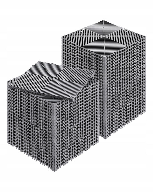 VEVOR DRAINAGE MAT 31X31 CM 50 PCS PROFESSIONAL MODULAR