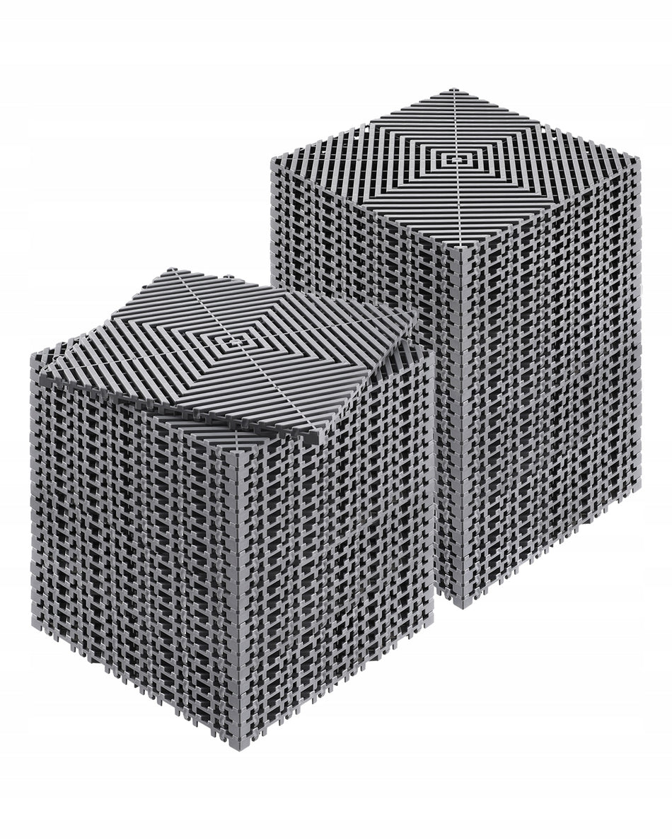 VEVOR DRAINAGE MAT 31X31 CM 50 PCS PROFESSIONAL MODULAR