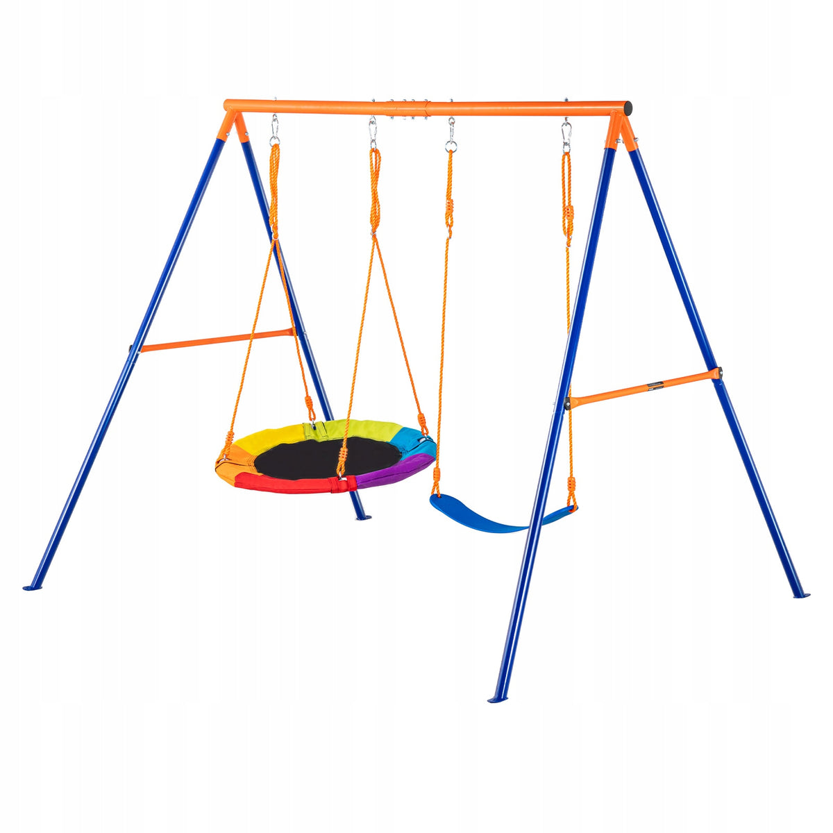VEVOR A-FRAME GARDEN SWING SET 200 KG CAPACITY 1 PREMIUM SEAT
