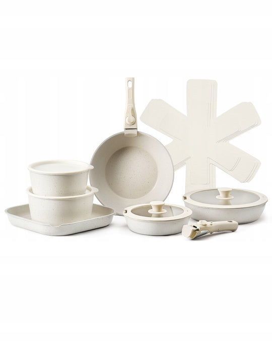 VEVOR 17-Piece Non-Stick Induction Pot and Pan Set
