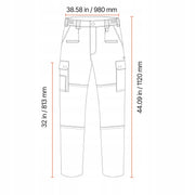 VEVOR PROFESSIONAL FLAME-RETARDANT COTTON CARGO WORK PANTS M