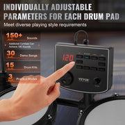 VEVOR ELECTRONIC DRUM SET 15 KITS 150 SOUNDS USB MIDI