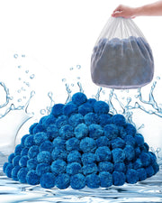 VEVOR BLUE PREMIUM FILTER BALLS FOR SAND FILTERS 1.83 KG