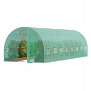 VEVOR TUNNEL GREENHOUSE 27.4X9.5X7.4 FEET STRONG GALVANIZED FRAME PE COVER