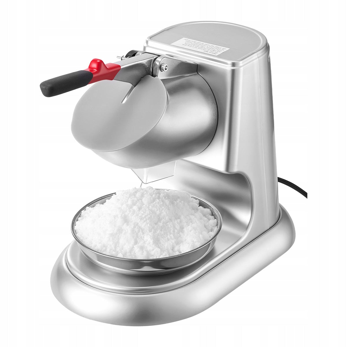 VEVOR COMMERCIAL ICE CRUSHER 100KG/H 300W STAINLESS STEEL POWERFUL