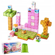 VEVOR MAGNETIC CONSTRUCTION BLOCKS 100 PCS CASTLE EDUCATIONAL SET FOR