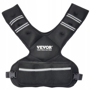 VEVOR ADJUSTABLE WEIGHTED VEST 9-14.5 KG WITH 6 NEOPRENE WEIGHTS