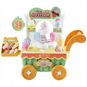 VEVOR ICE CREAM CART 27 PIECES ACCESSORY SET LIGHTS SOUNDS PP