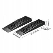 VEVOR PROFESSIONAL CAR RAMPS 2 PCS 65 MM LIFT STRONG AND LIGHTWEIGHT
