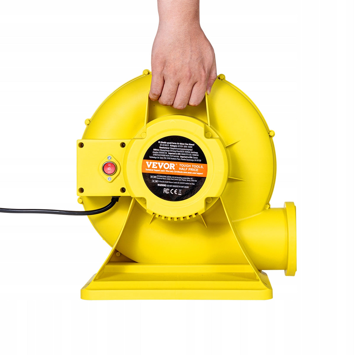AIR BLOWER VEVOR 690W 590W 1.0 HP FOR INFLATABLES HIGHEST POWER