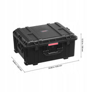 VEVOR 3.5 CU.FT HARD WATERPROOF WHEELED CASE WITH FOAM IP67