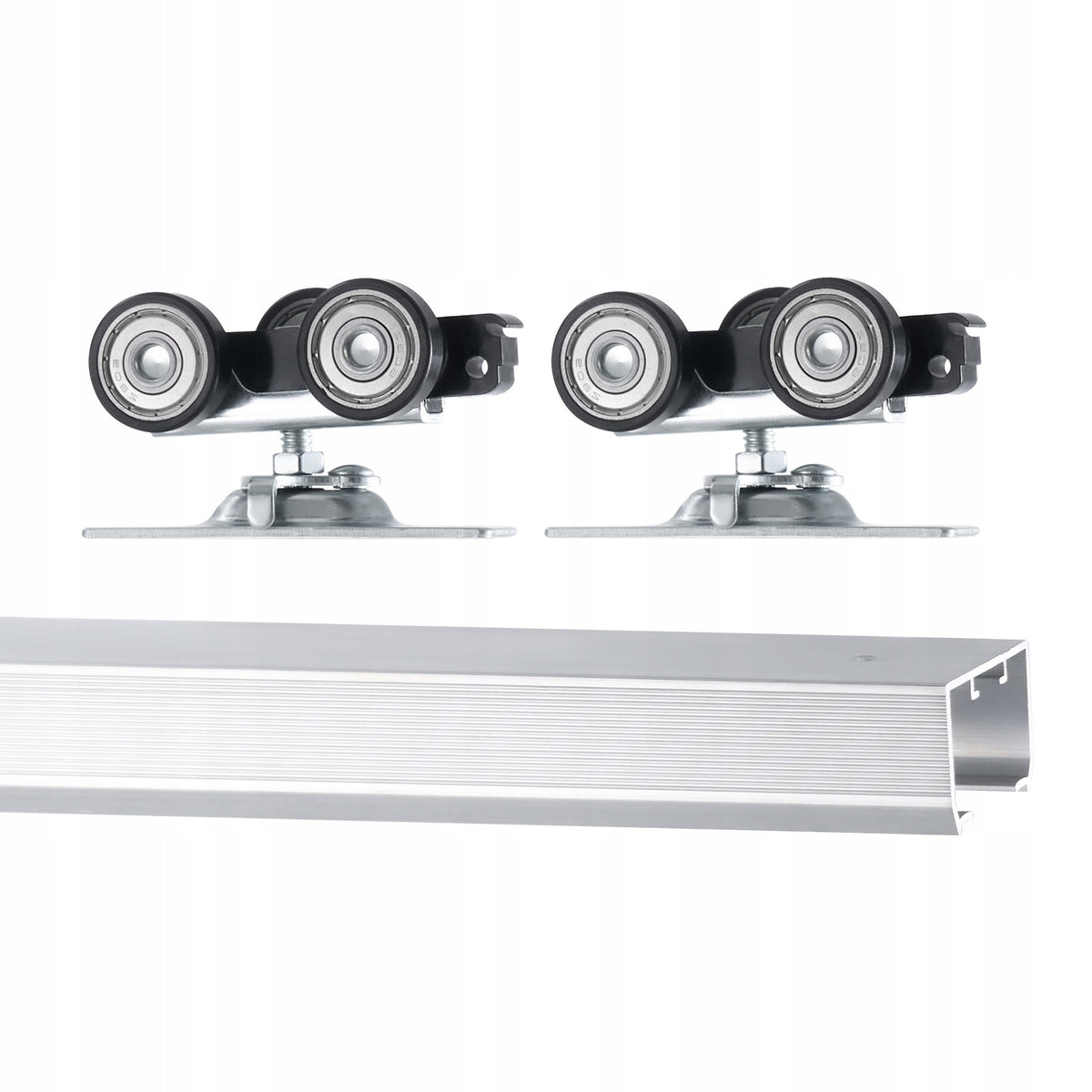 VEVOR Professional 5FT Aluminum Sliding Door Hardware Kit 220KG