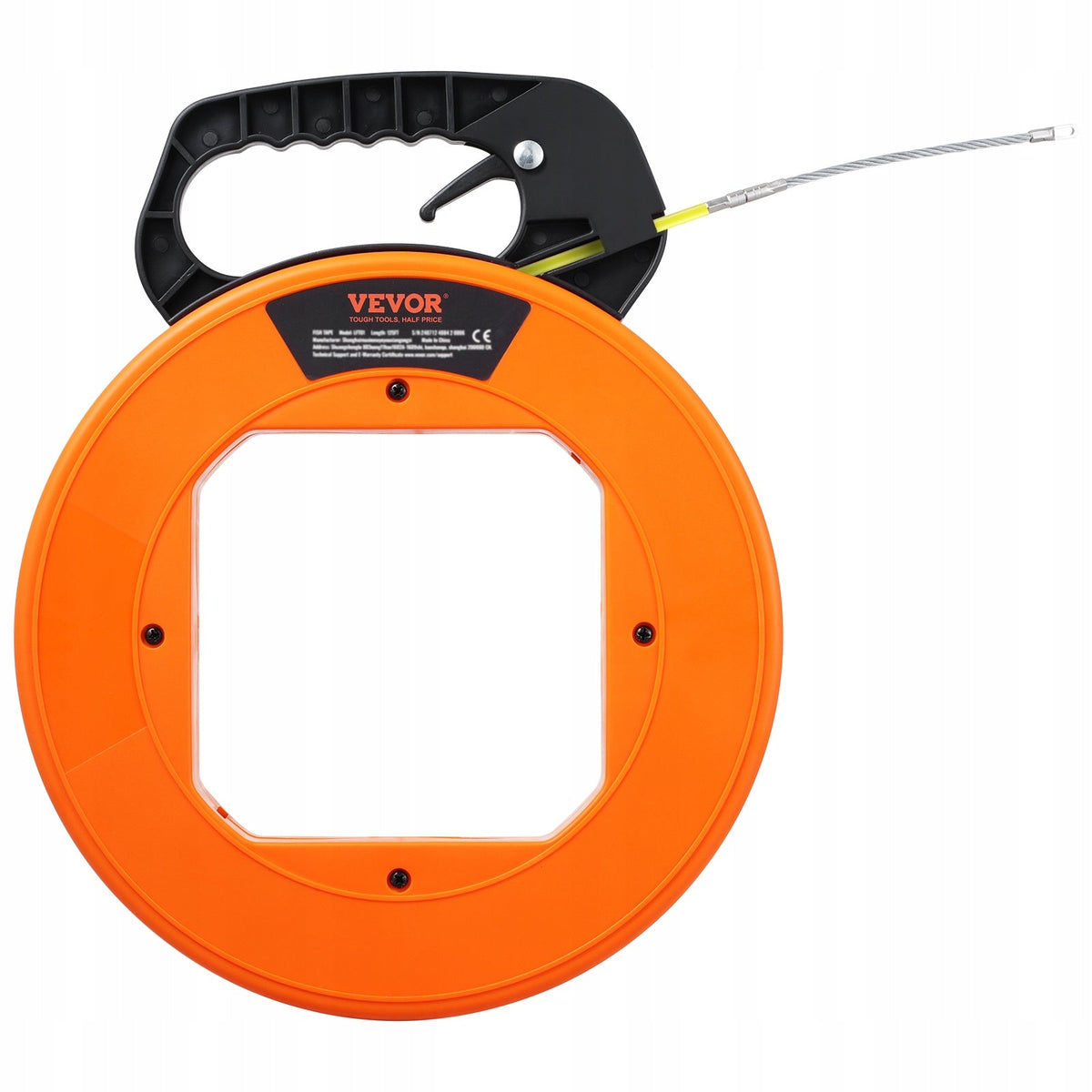 VEVOR FIBERGLASS CABLE PULLER 30.5M 4.2MM ROBUST